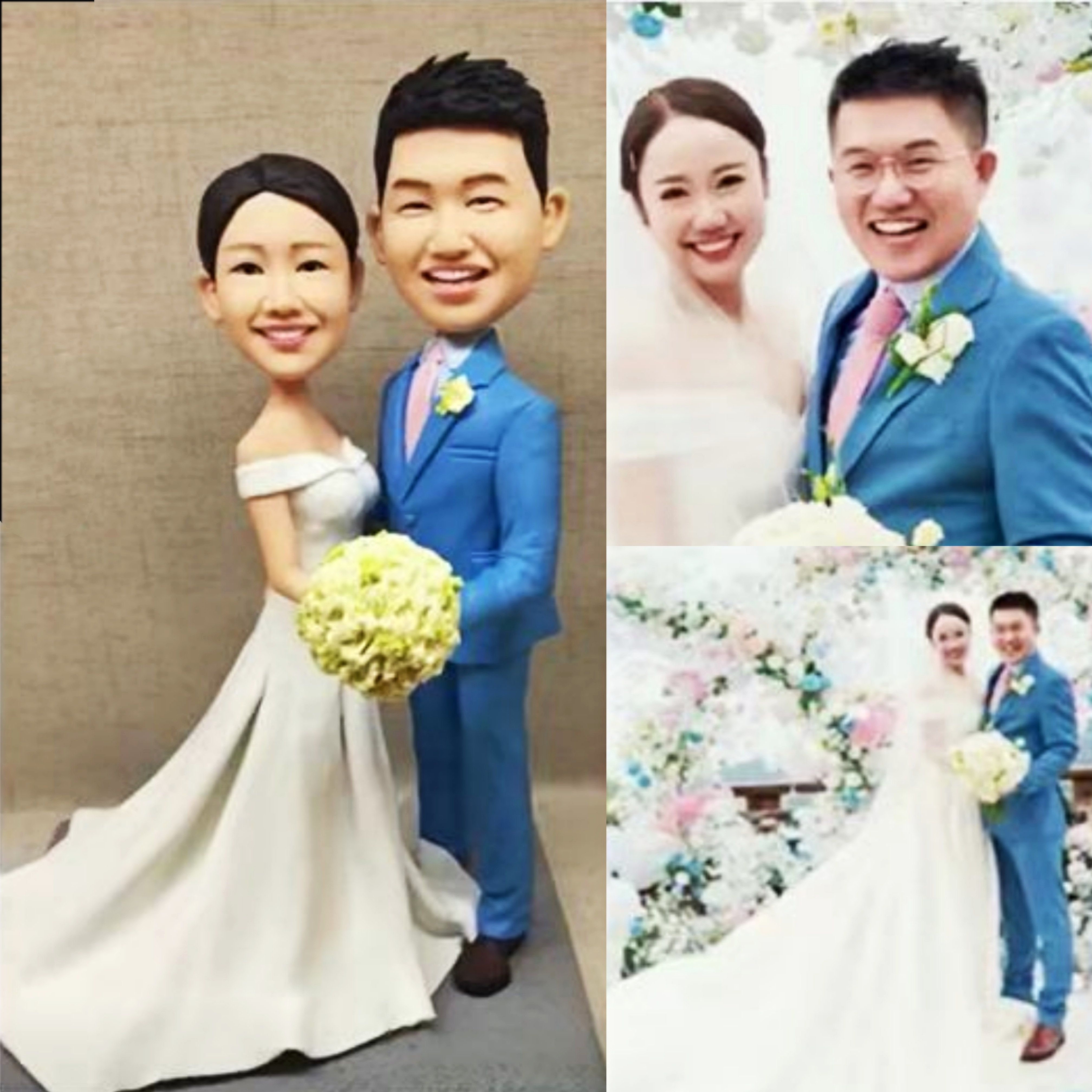 【オーダーメイド】3D肖像画 似顔絵 人形 フィギュア 結婚祝い 周年記念日 カップル 彼氏 彼女 夫婦 両親 贈呈品 記念品 18,459円