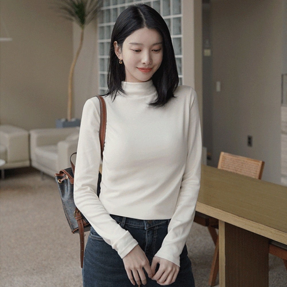 クリック＆ファニーメルディットモーダルハーフポーラーTシャツ