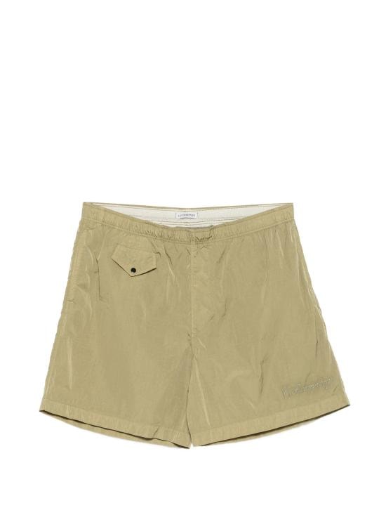 C.P. COMPANY Men Swim Pants 20CMBW263A006369G 610 Green