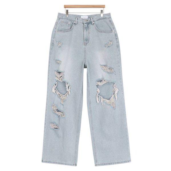 ジーンズ STJ043 1COLOR メンズ ワイド ビンテージ デニム パンツ