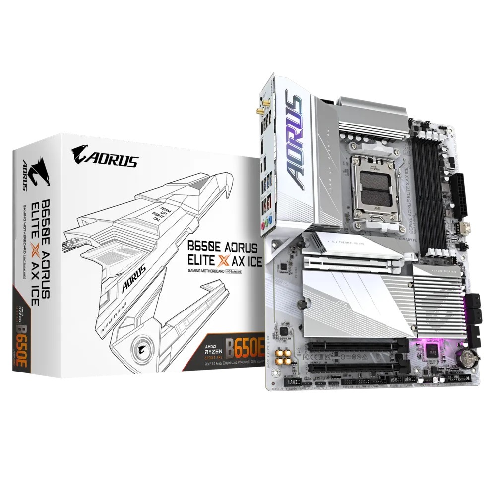 GIGABYTE（ギガバイト） GIGABYTE B650E AORUS ELITE X AX ICE マザーボード B650EAELITEXICE