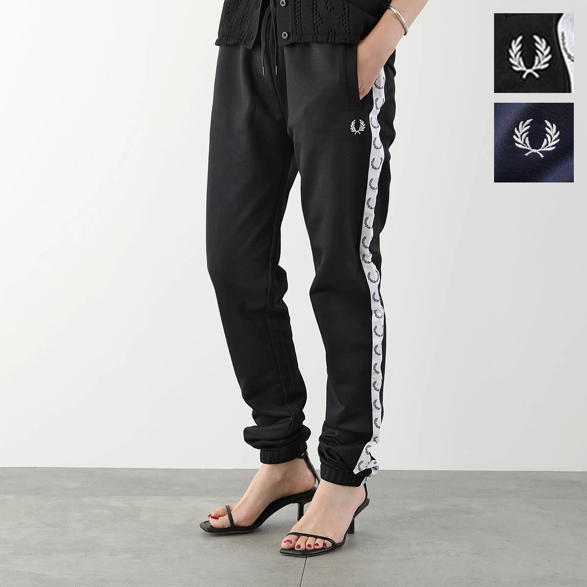 FRED PERRY フレッドペリー トラックパンツ TAPED TRACK PANT T5510 レディース ジャージ アイコン刺繍 カラー2色 18,691円