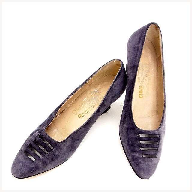 パンプス ＃5　Ｄ パープル 中古