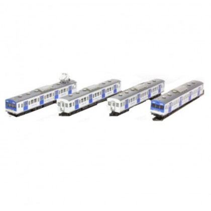 トイテック 103系 仙石線色 低運転台タイプ 4両セット T022-15
