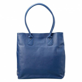 ON THE BAG 姫路レザー縦型トートバッグ（ブルー） YOB77050 5669-304