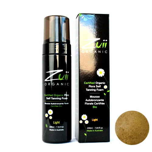 ズイ オーガニック フローラ セルフタンニングフォーム ＃ライト 200ml Zuii ORGANIC FLORA SELF TANNING FOAM LIGHT [abo]
