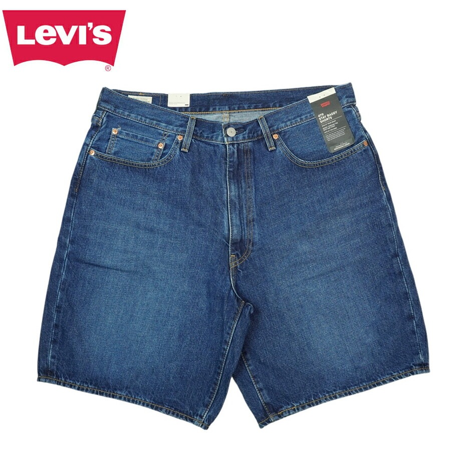 リーバイス LEVISメンズ デニム ショーツリーバイスプレミアム 479 STAY BAGGY SHORTSステイバギーショーツ ワイド リラックスショート