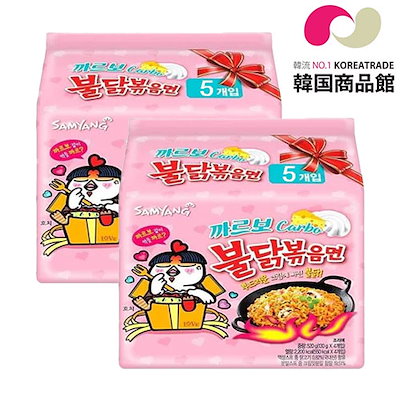 ブルダック炒め麺 カルボ味 10袋のサムネイル