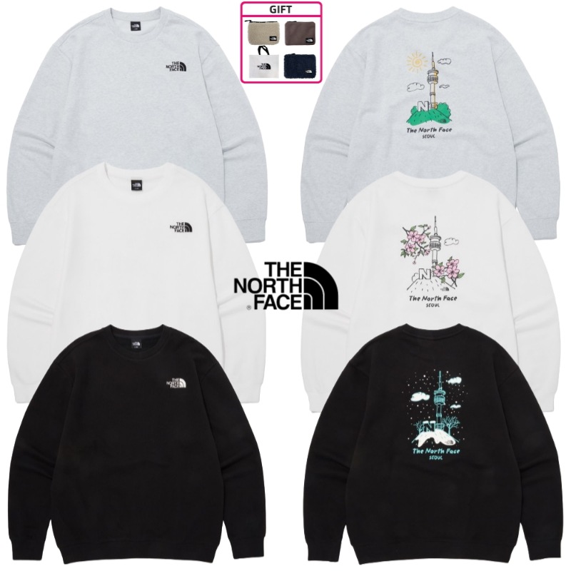 【ギフト付き】 2024 MS SEOUL FOUR SEASONS SWEATSHIRTS デイリーセータートップス NM5MQ59