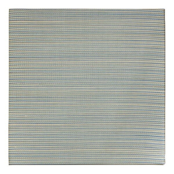 159054750 カラーの選べる軽量置き畳 紗彩 同色9枚組 65×65×2.5 ブルー メーカー直送