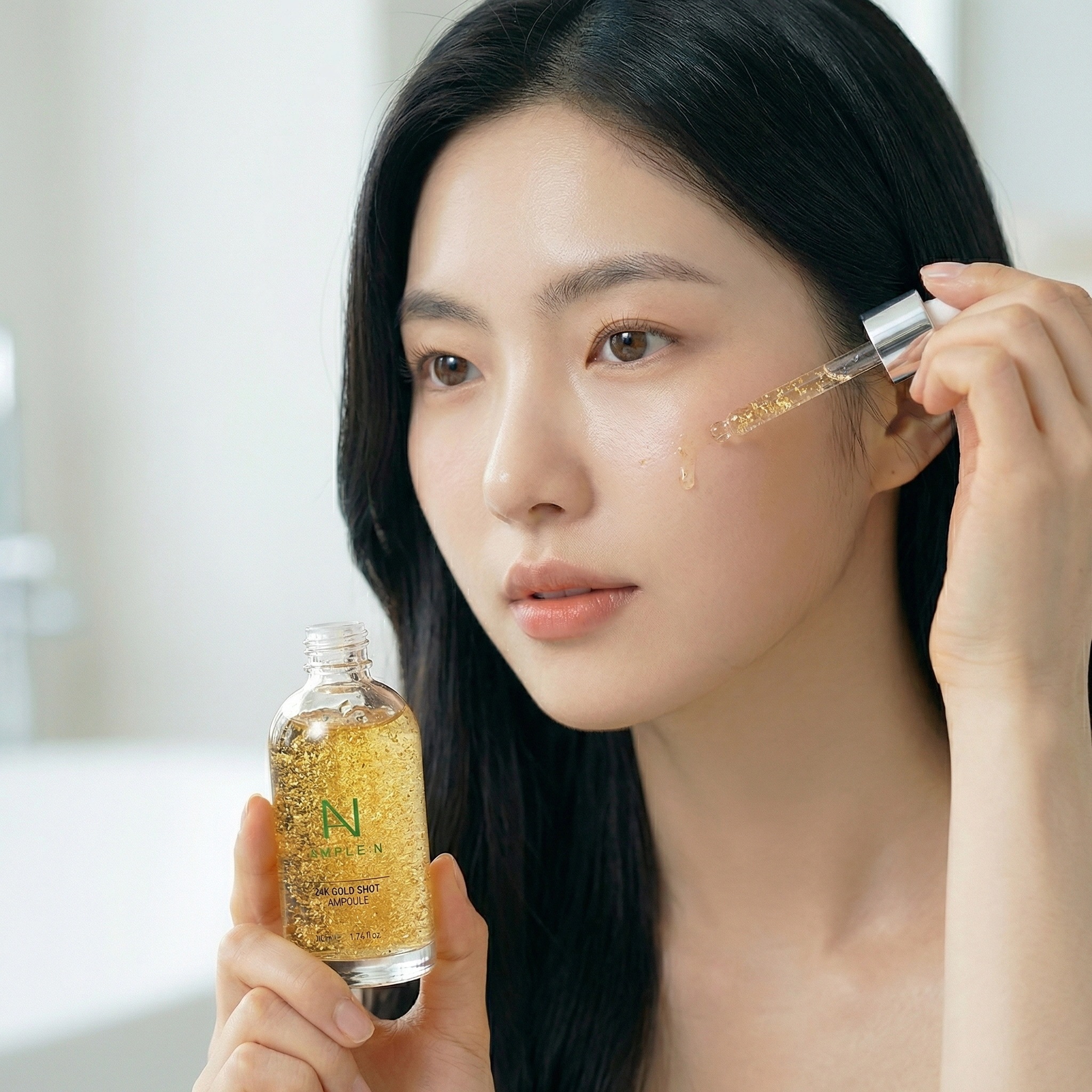 AMPLE:N 公式 アンプルエヌ 24Kゴールドショット アンプル 100ml アンプルn 美容液