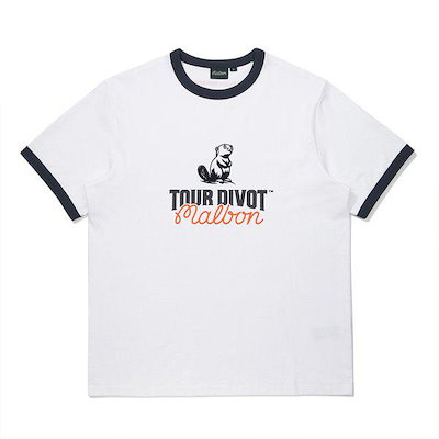 [マルボン公式] [Tour Divot] リンガー Tシャツ OFF WHITE