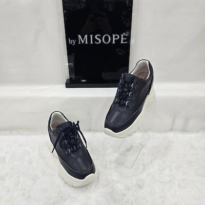 By 女性 ジュエリーポイント 厚底スニーカー 112HH430GH009 NAVY 1_JJ 19,838円