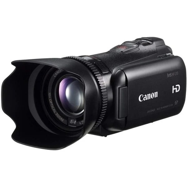 【中古】キヤノン Canon デジタルビデオカメラ iVIS HF G10 IVISHFG10 光学10倍 光学式手ブレ補正 内蔵メモリー32GB 44,800円