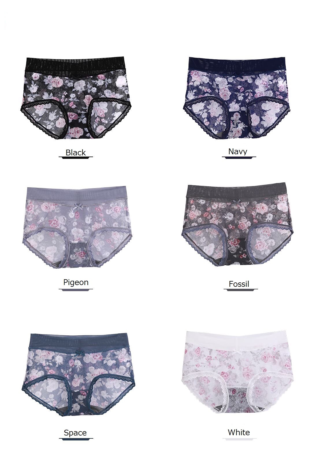 当日出荷日本検品済CAITIAN レディース 次世代グラフェン下着パンツ (31322)ミディアムウェスト　6枚セット（6カラー）https://bijinsun.thebase.in/