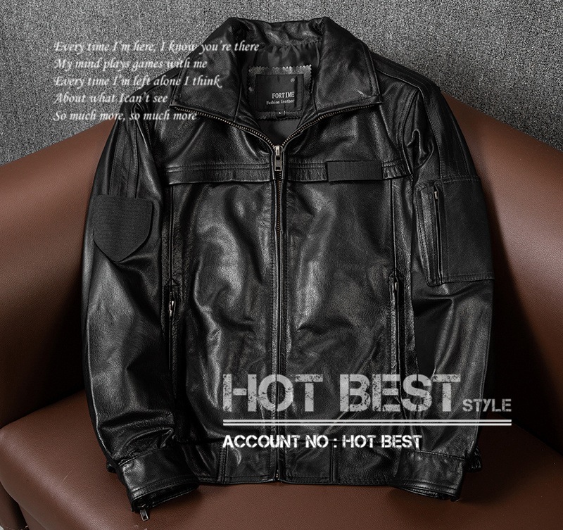 カウハイド スタンダードスタイル 中綿 ライダース ギフト メンズ 革ジャン レザージャケット クロム鞣し 牛革