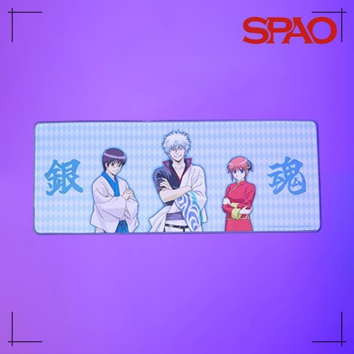 SPAO公式 銀魂 ロングパッド パソコン マウスパッド