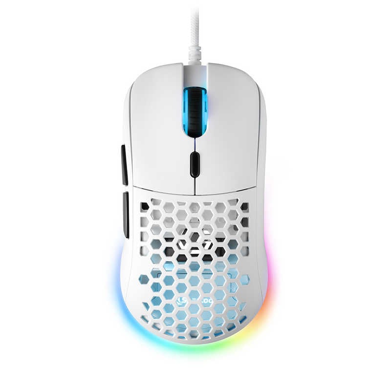 SHARKOON　マウス LIGHT2 180 [光学式 /有線 /6ボタン /USB] ホワイト　LIGHT2180WT 5,301円