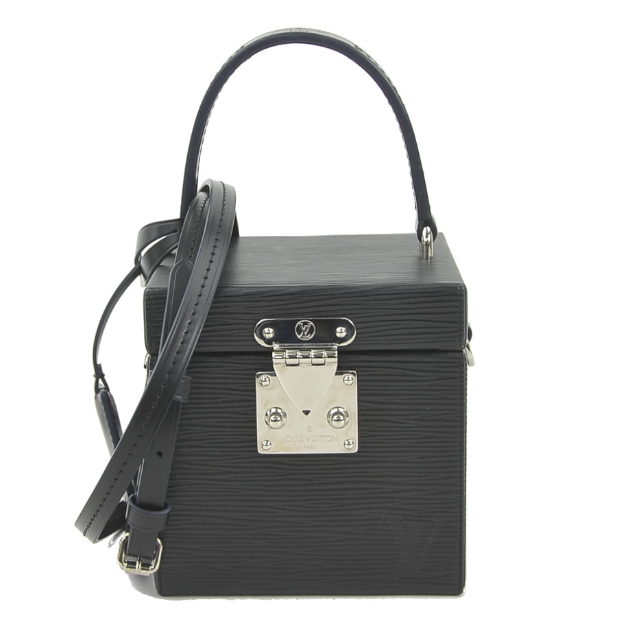 ルイ ヴィトン LOUIS VUITTON ショルダーバッグ バニティバッグ エピ ブリーカーボックス エピレザー ノワール レディース M52703 90118i
