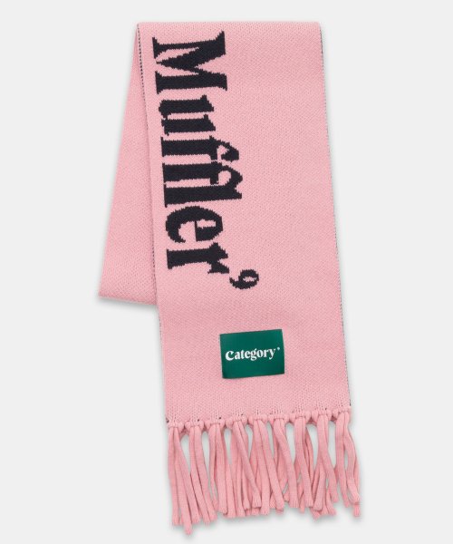 CATEGORY9 KNIT MUFFLER_LIGHT PINK 13,360円