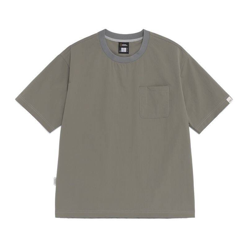 ナショナルジオグラフィック NATIONALGEOGRAPHIC N262UTS940 フリースストレッチ セミオーバーフィット 半袖Tシャツ GKHAKI N262UTS940205 420126