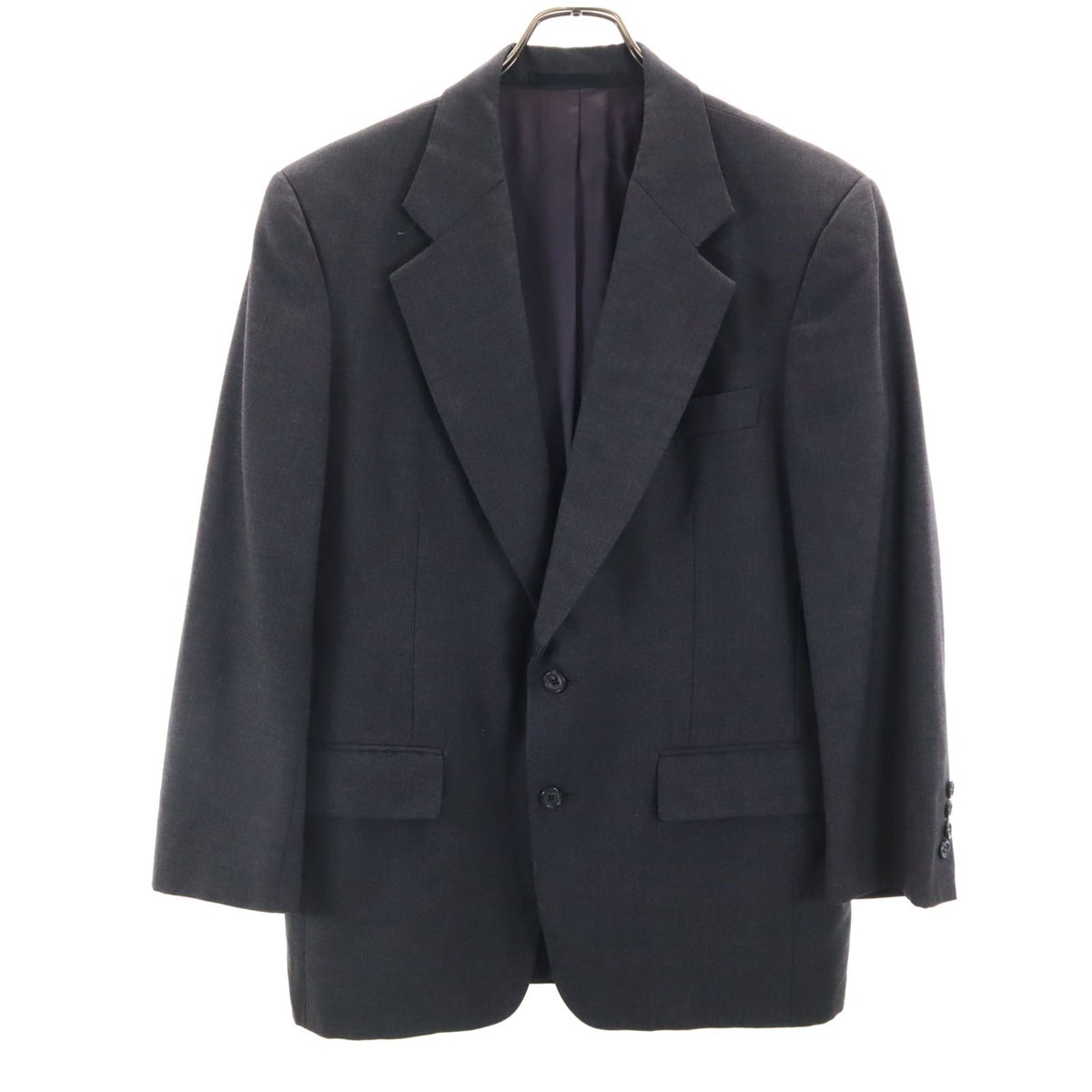 Burberrys バーバリーズ 80s 90s USA製 ウール オールド テーラードジャケット グレー系 メンズ 古着