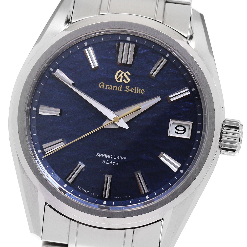 セイコー SEIKO SLGA007/9RA2-0AA0 グランドセイコー 創業140周年記念 デイト スプリングドライブ メンズ 良品 箱・保証書付き_838100【中古】