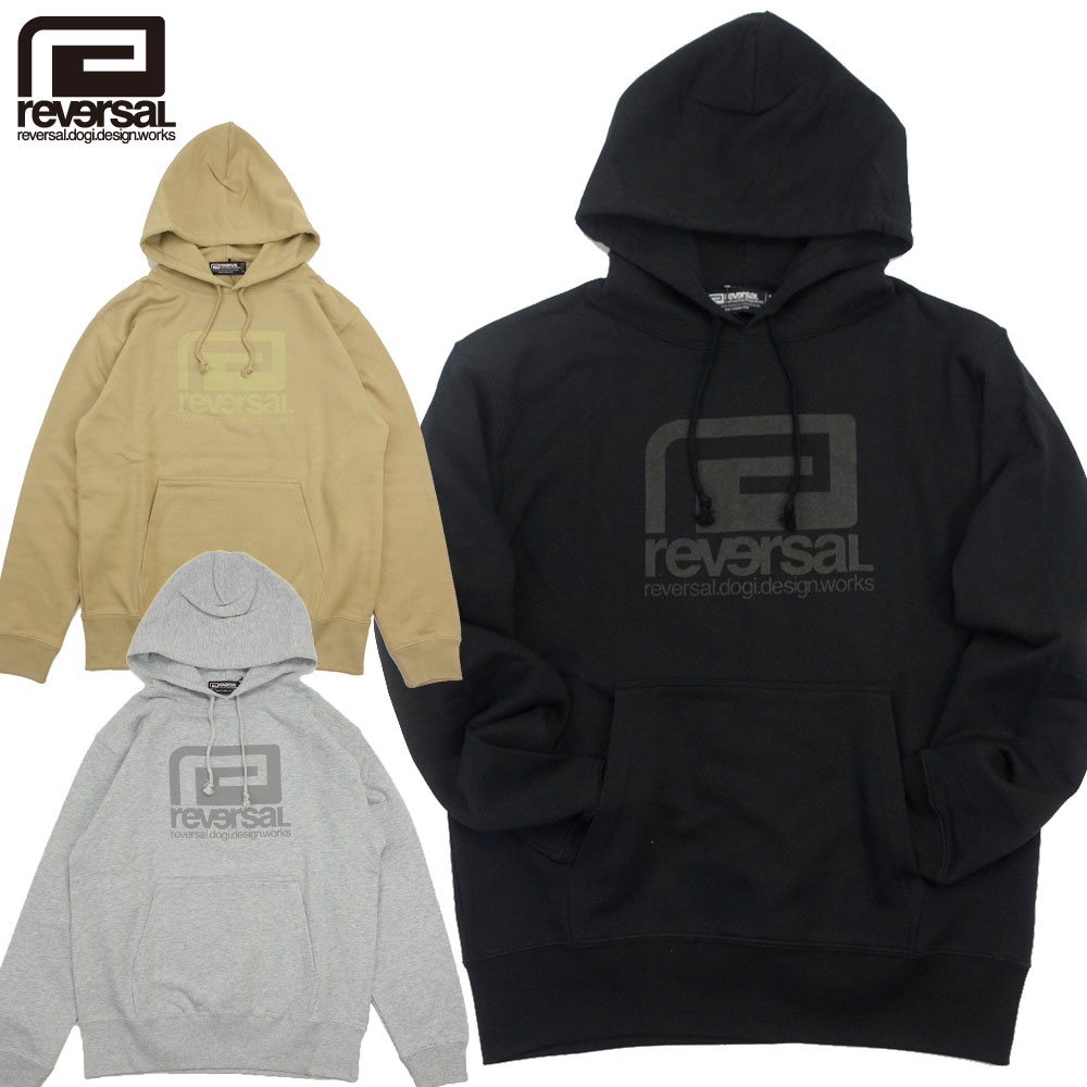 REVERSAL/リバーサルプルオーバーパーカー/BIG MARK LIGHTWEIGHT SWEAT PARKA rvbs039