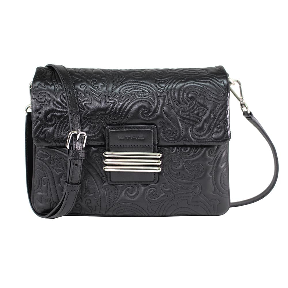 [訳ありアウトレット/金具と革に汚れ] エトロ ETRO ショルダーバッグ カーフレザー Shoulder Bag Calf Leather 1H984 9186 001