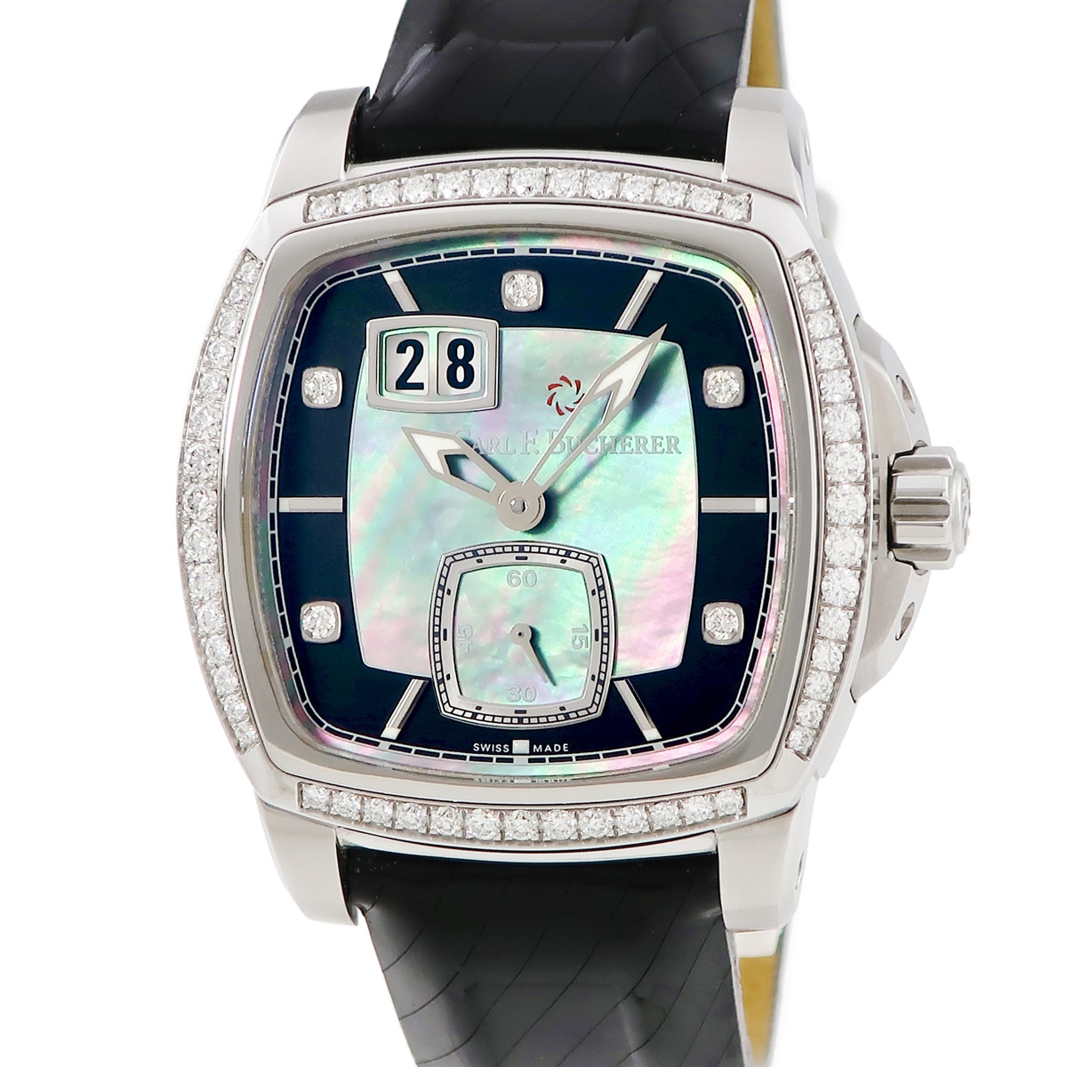 パトラビ エボテック ビッグデイト 00.10628.08.87.11 自動巻き メンズ 純正ダイヤ ブラック シェル 3年保証