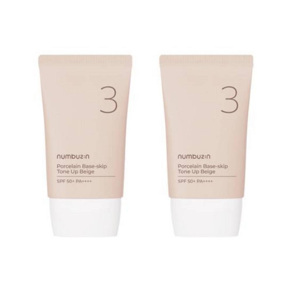 単独企画ナンバーズの3番陶磁器決済 パデスキップトンアップベージュ SPF50+ PA++++ 70ml, 70ml, 1個