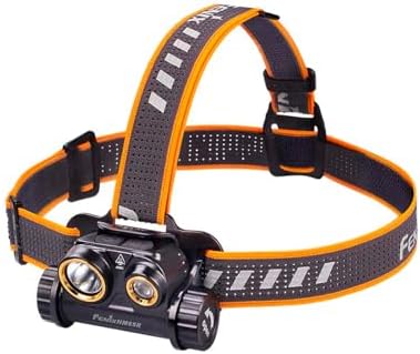 Fenix HM65R ヘッドライト 最大1400ルーメン USB-C充電式 IP68防塵防水 雪山登山 キャンプ トレイルランニング サイクリング 夜間作業