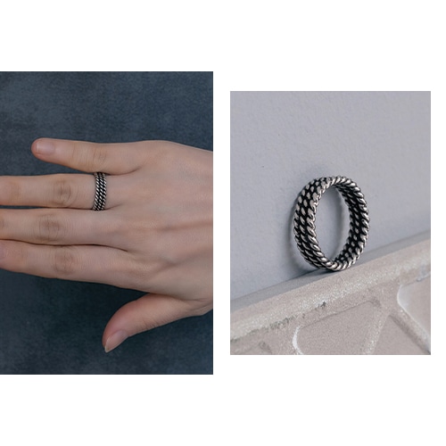 [STRAYKIDS チャンビン 着用][925silver]トラプラゆびわ/韓国ジュエリー 人気ジュエリー 韓国ファッションスタイル