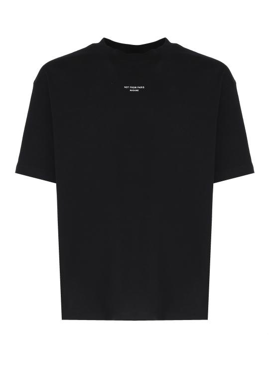 DROLE DE MONSIEUR Men T-Shirts PERMTS202CO002 BL BLACK