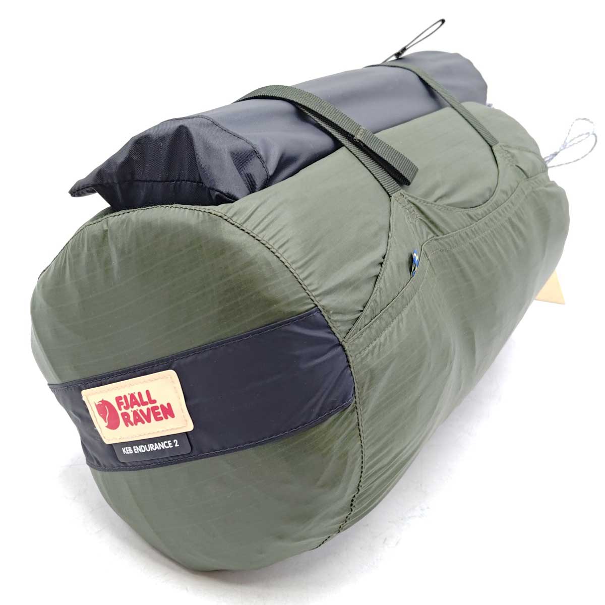 【中古・未使用品】フェールラーベン Keb Endurance 2 テント トンネル 2人用 PINE GREEN 53602 FJALL RAVEN