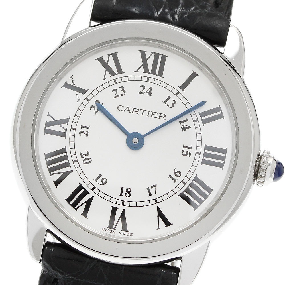 カルティエ CARTIER W6700155 ロンドソロ SM クォーツ レディース _960849【中古】