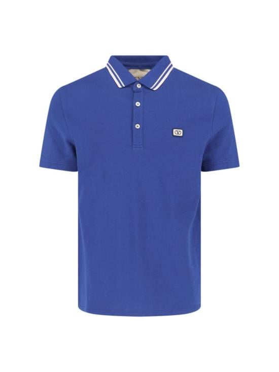 VALENTINO GARAVANI Men Polo Shirts 8V3MH01KAQKB01 Blue