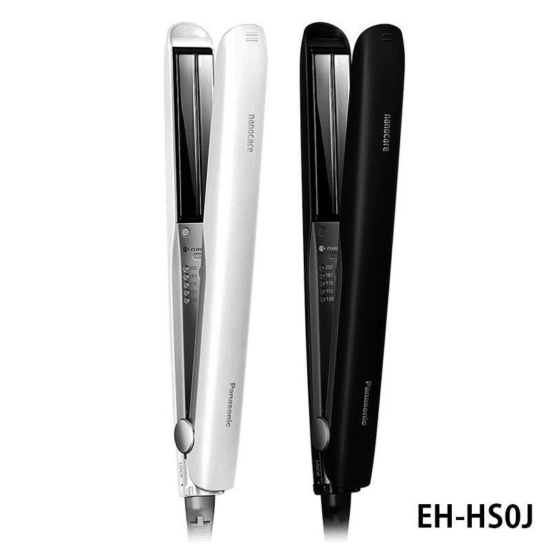 パナソニック Panasonic ストレートアイロン ナノケア 白 ホワイト EH-HS0J-W 黒 ブラック EH-HS0J-K 海外対応