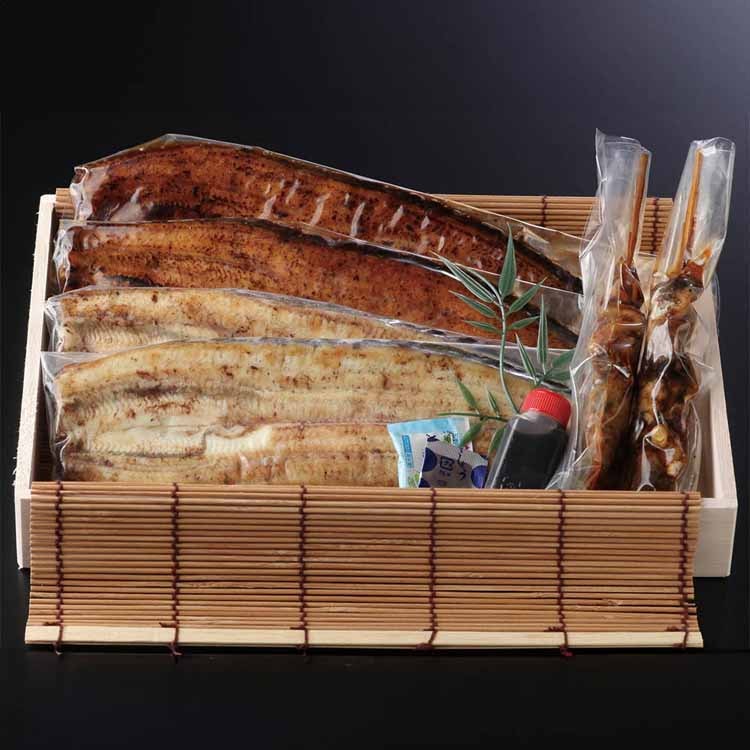 【目玉商品】【冷凍】魚魚一 浜名湖産うなぎの詰め合わせ（竹） 魚魚一 (代引不可)(TD)