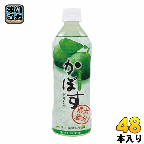 JAフーズおおいた かぼすドリンク 500ml ペットボトル 48本 (24本入×2 まとめ買い)