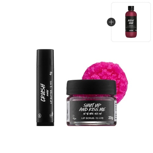 【単独サンランチング】【バレンタイン】リップスクラブ＆リップクリームセット（+ローズジャム250gプレゼント） 5,113円