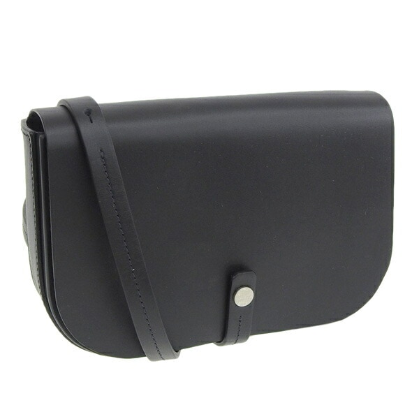 イルビゾンテ/IL BISONTE ショルダーバッグ バッグ レザー ブラック レディース bcr2