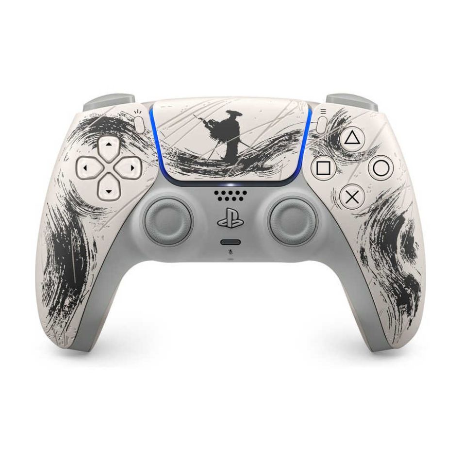 【新品 箱不良・シュリンク破れ品】PS5 DualSense コントローラー Ghost of Yotei リミテッドエディション CFI-ZCT1JZ8 ブラック