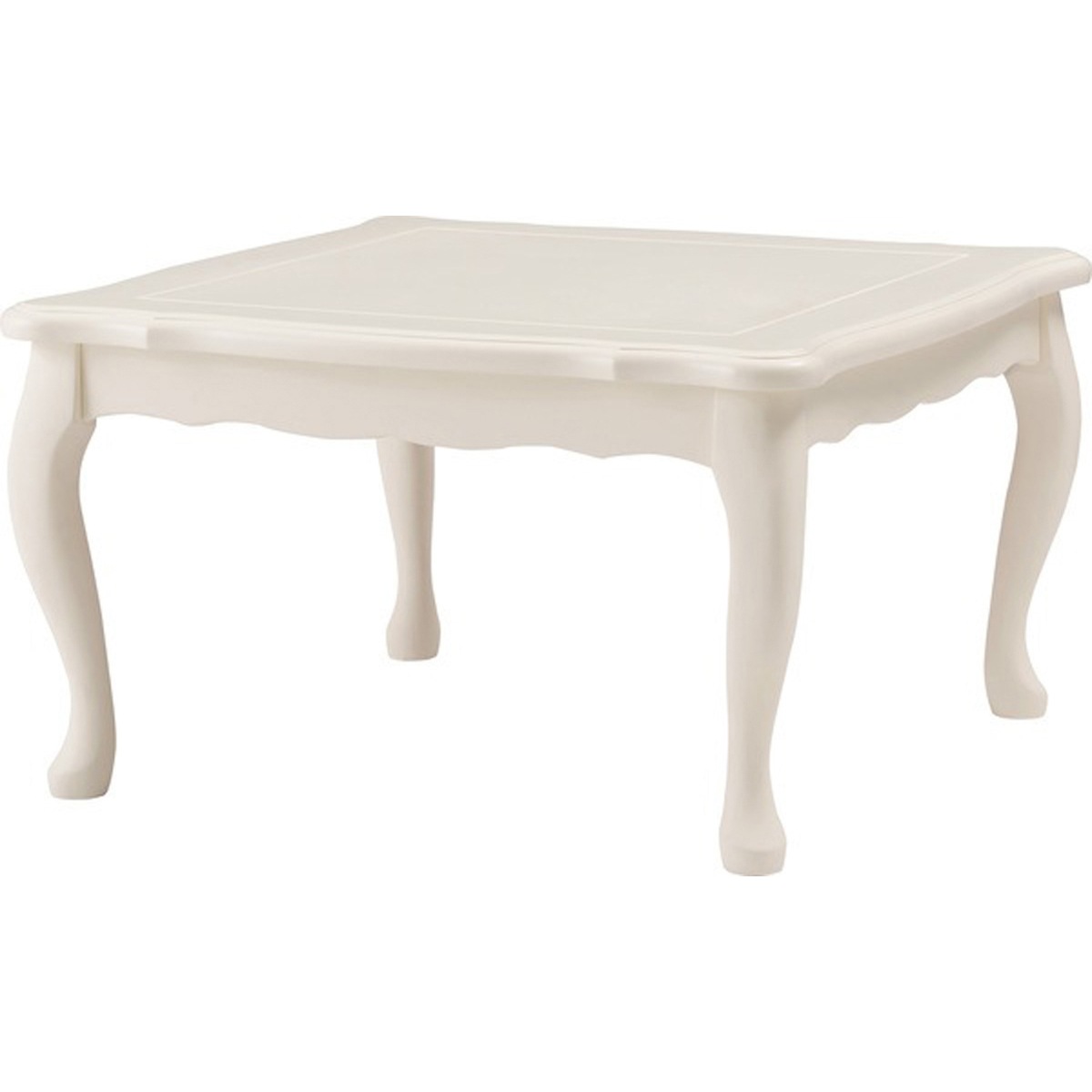 猫脚コタツ 正方形 繊維板 天然木 ラバーウッド ウレタン塗装 石英管ヒーター300W MS-303H 中間スイッチ