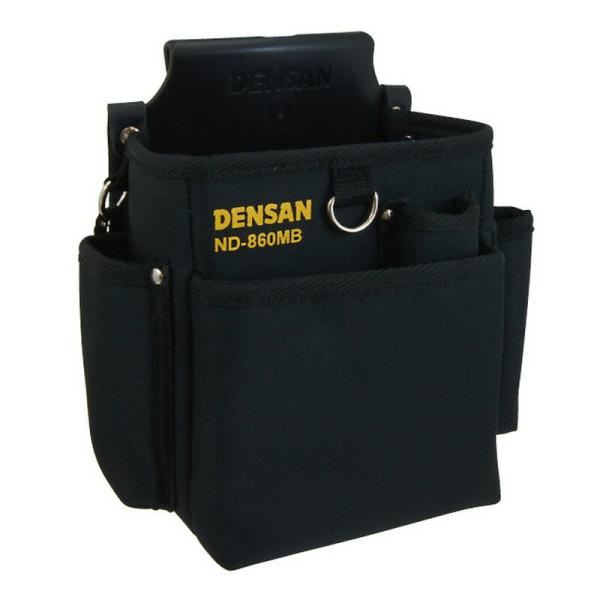デンサン 電工キャンバスハイポーチ ND－860MBコンパクト 収納用品 腰袋サック 腰袋 サック