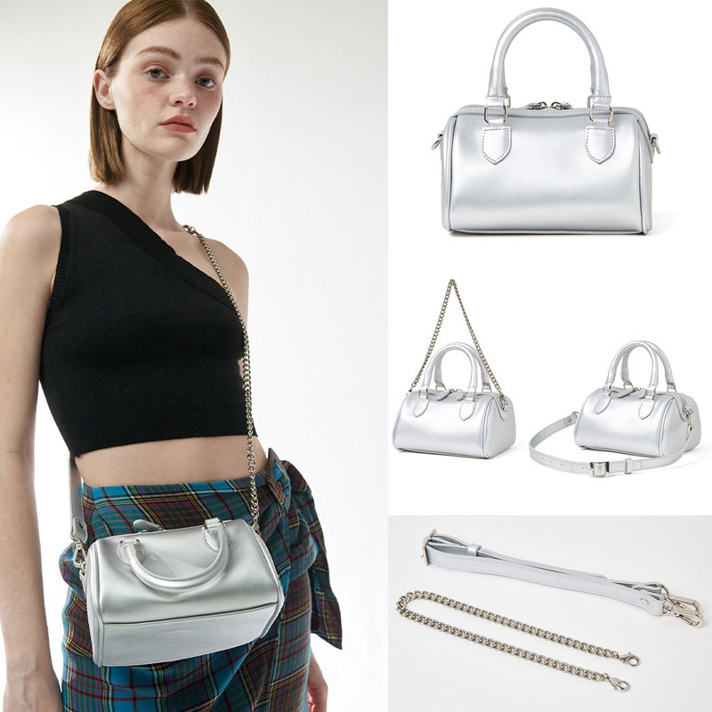 [ATELIERPARK] BUDDY BAG_SILVER