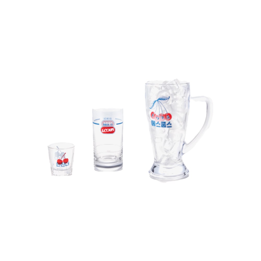 BY SEVENTEEN S.COUPS DOMINO GLASS SET / ARTIST MADE / SVT / MD / グッズ