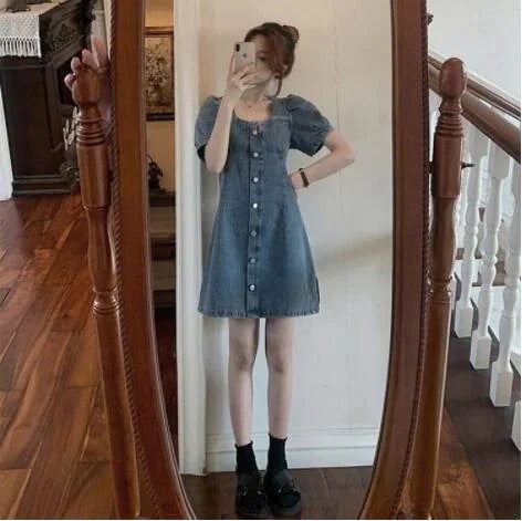 【20点セット】【急速出荷】ワンピースデニムワンピース半袖 ドレス ワンピース韓国風ワンピースドレス 45,309円