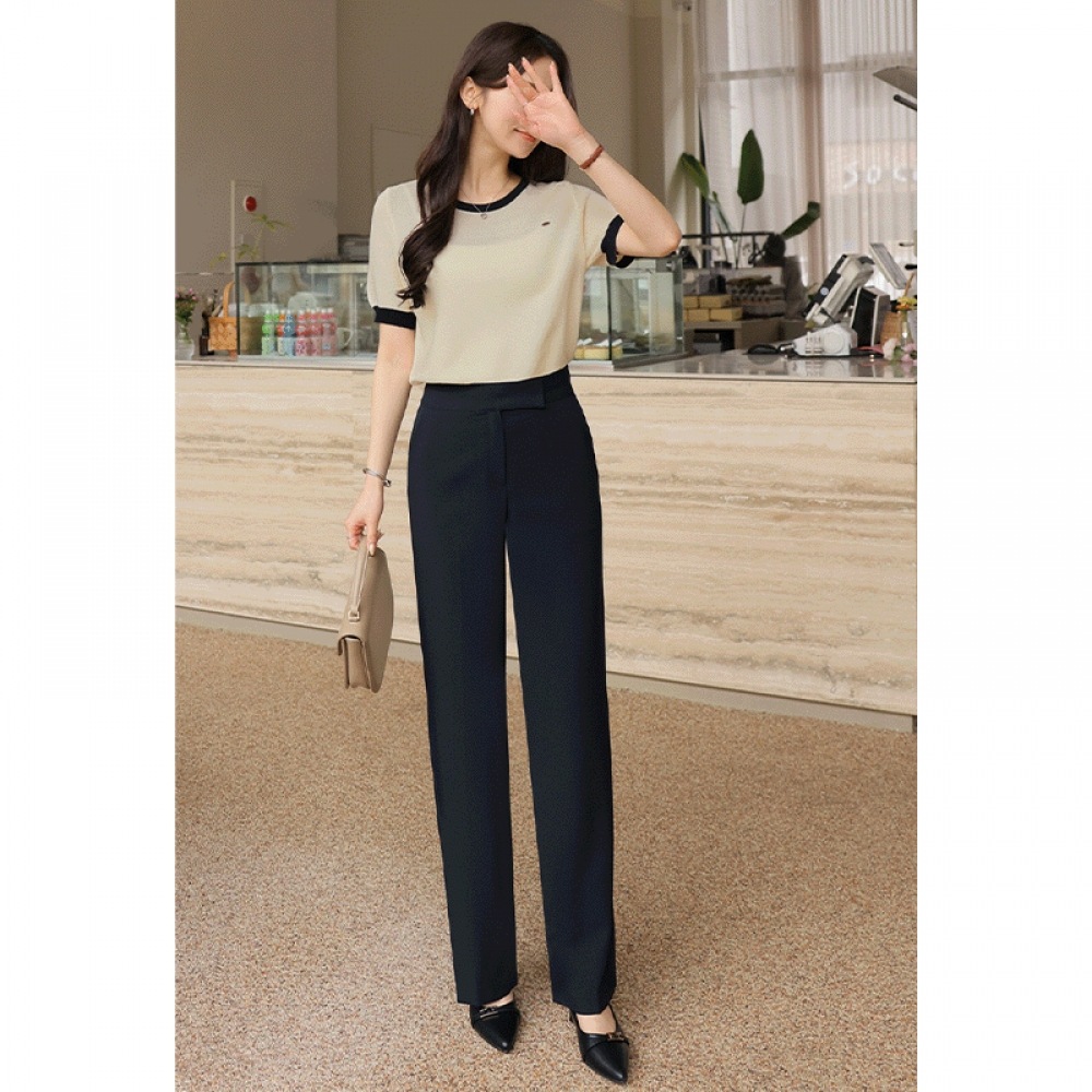 クリック&ファニー ムッセルン 一直スラックス[S,M,Lサイズ]