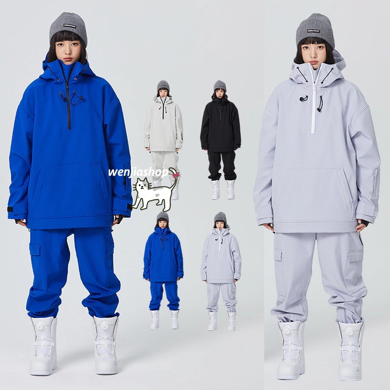 スノーボードウェア 上下セット メンズ レディース 男女兼用 2023 2024新作 パンツ ジャケット アウター スノボウェア スノーウェア スキーウェア スノボーウェア 韓国風 防風 防水 防寒